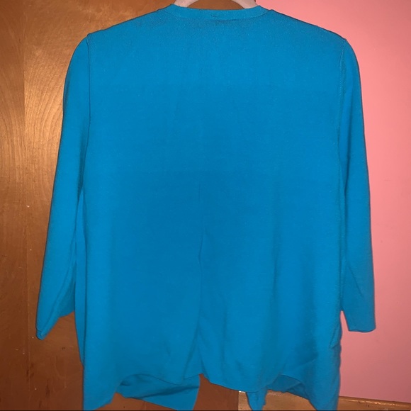 CABLE AND GAUGE MATCHING SWEATER SET - Picture 5 of 8